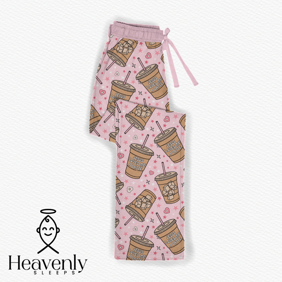 Jesus Loves Me a Latte Women's Pajama Pants